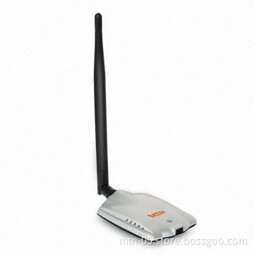 150Mbps B/G/N 1,000mW High-power Adapter with 5dBi Antenna